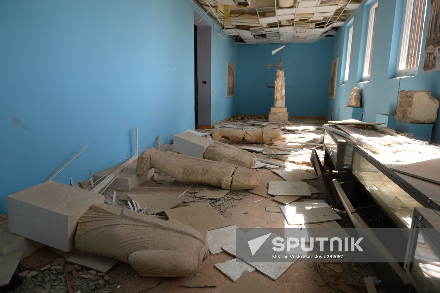 Museums in liberated Palmyra