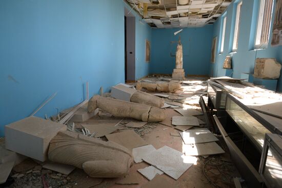 Museums in liberated Palmyra