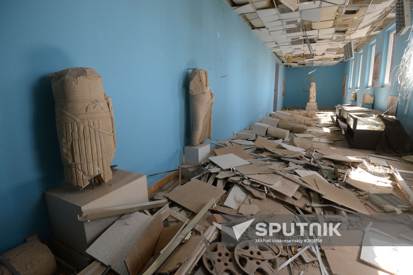 Museums in liberated Palmyra