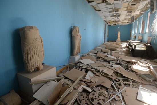 Museums in liberated Palmyra