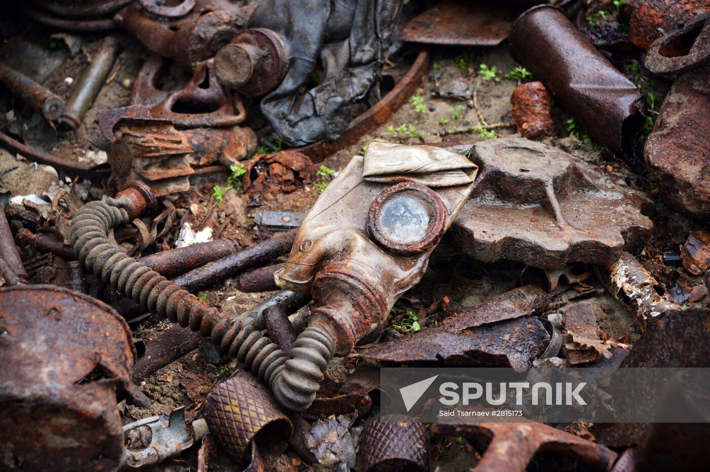 Searching for remains of soldiers killed during the Great Patriotic War, in the Chechen Republic