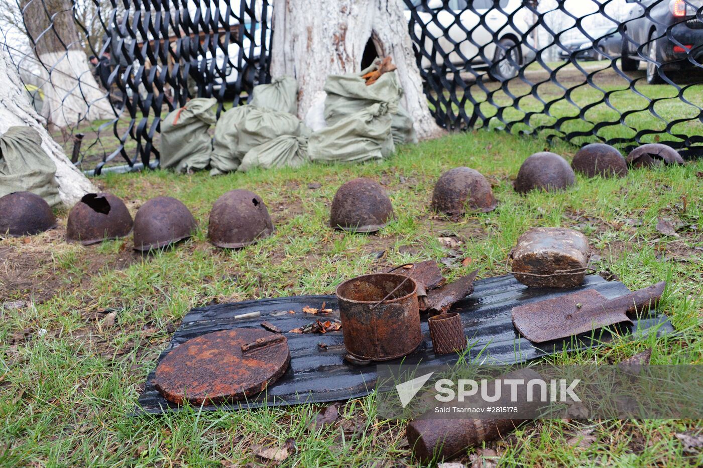 Searching for remains of soldiers killed during the Great Patriotic War, in the Chechen Republic