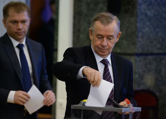 First meeting of new Central Election Committee of Russia