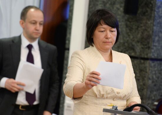 First meeting of new Central Election Committee of Russia