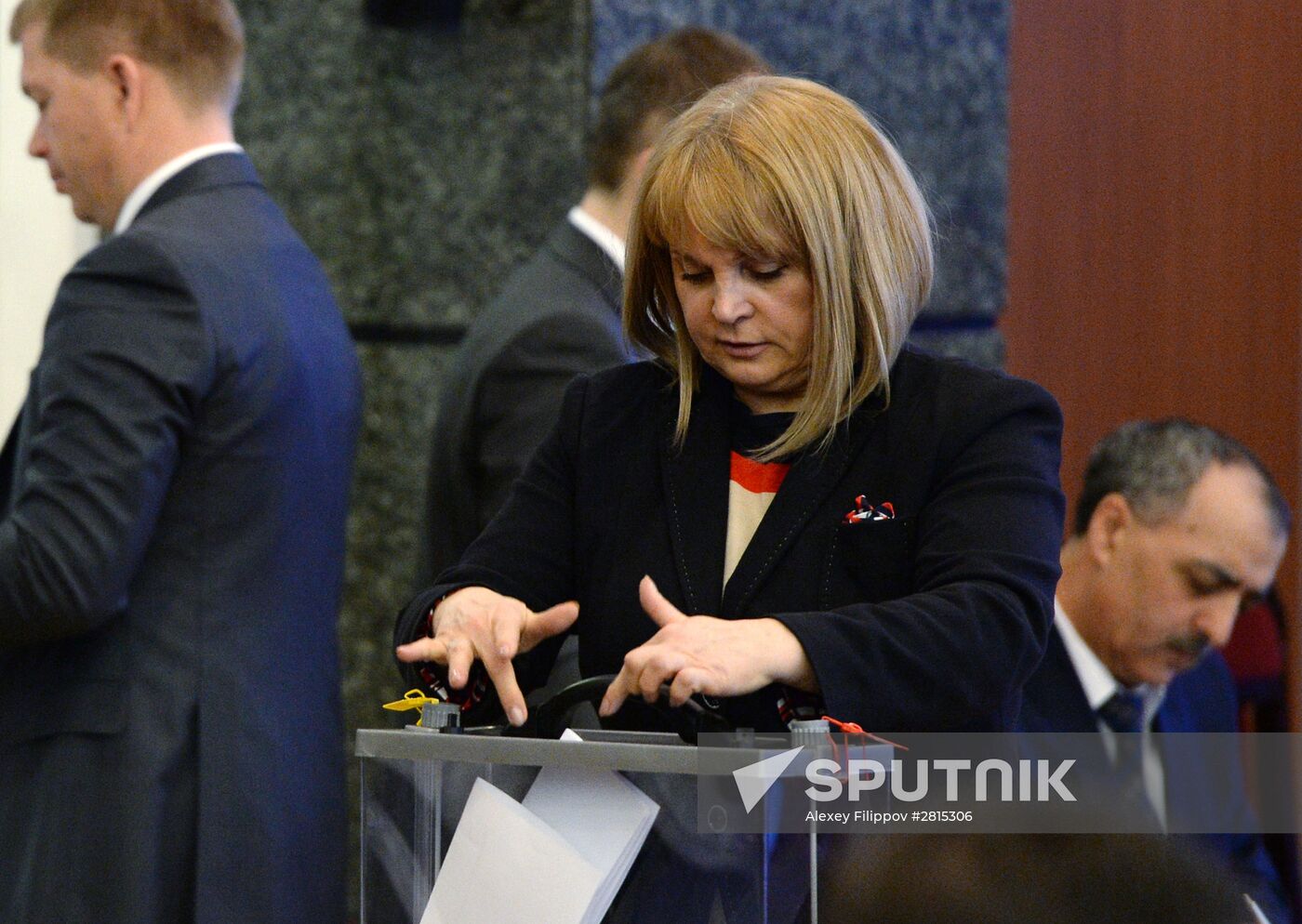 First meeting of new Central Election Committee of Russia