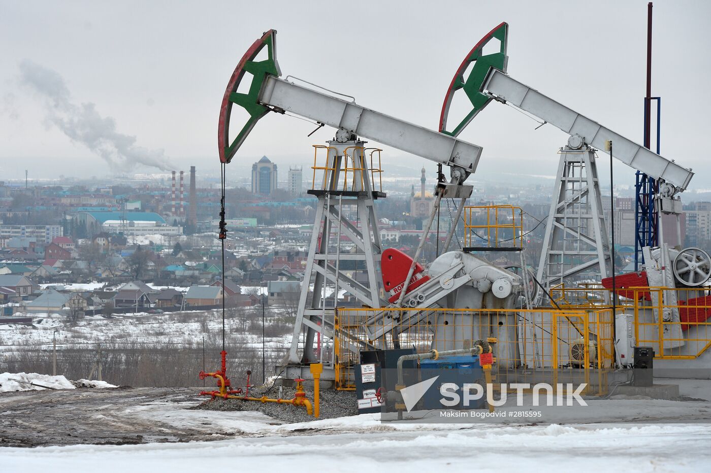 Facilities of the Tatneft production association in the Republic of Tatarstan