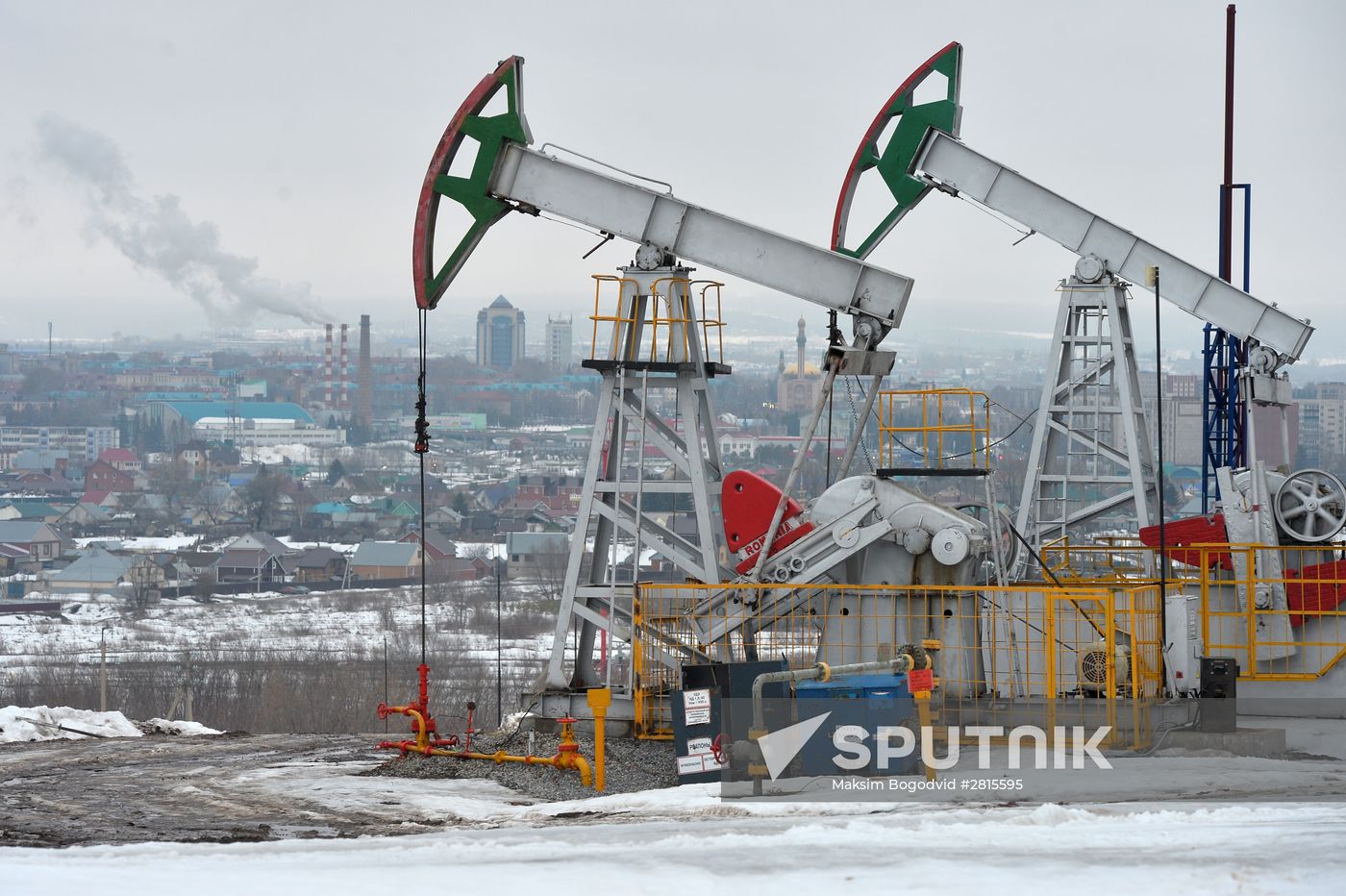 Facilities of the Tatneft production association in the Republic of Tatarstan