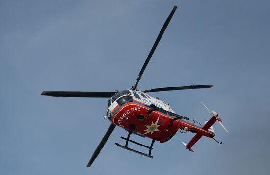 EMERCOM holds wildfire response drills