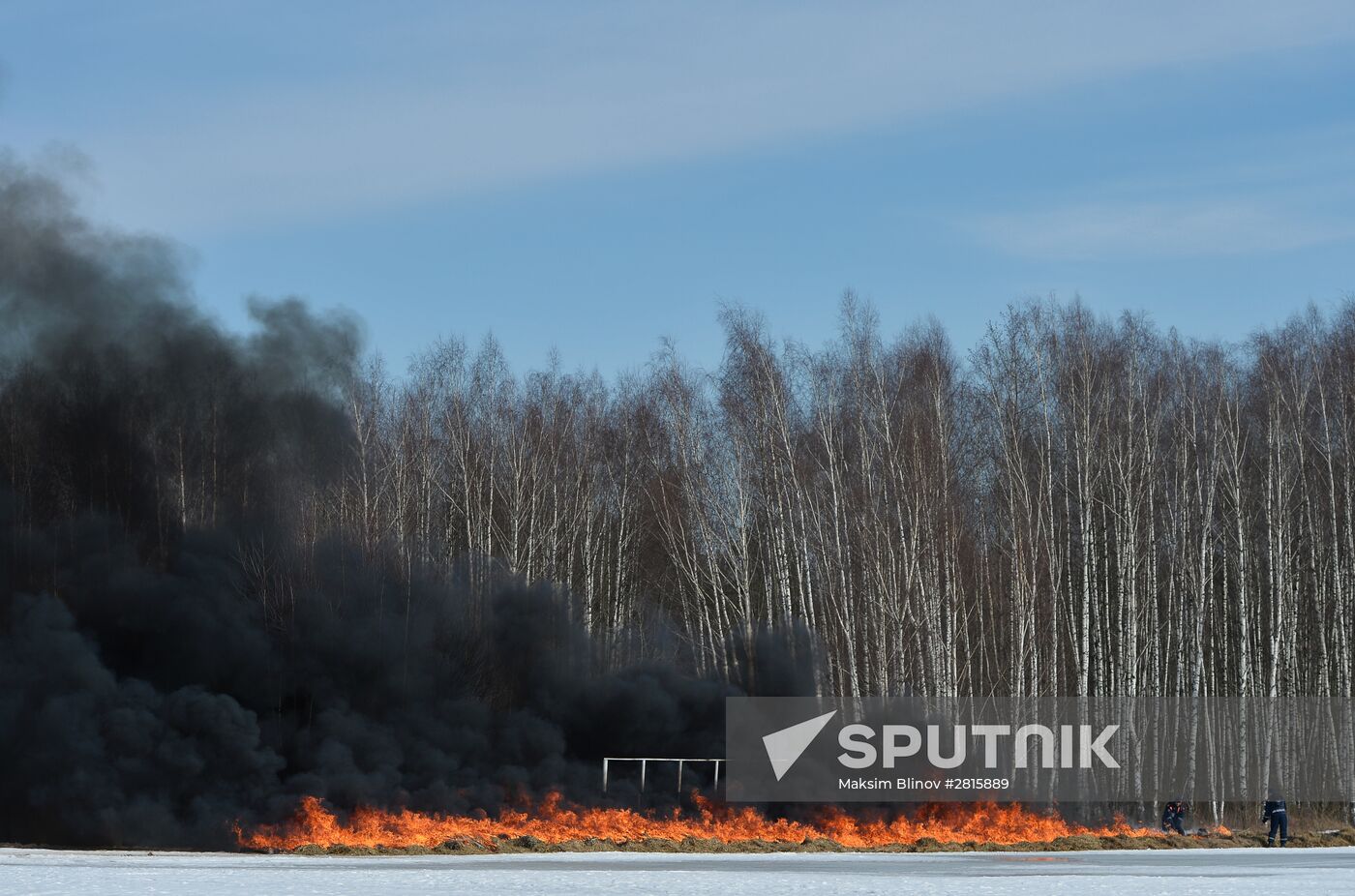 EMERCOM holds wildfire response drills