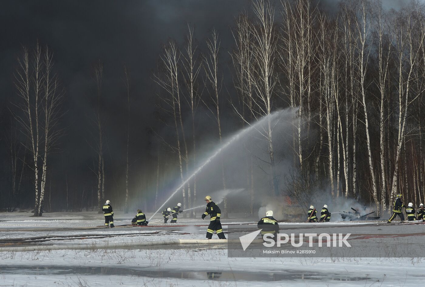 EMERCOM holds wildfire response drills