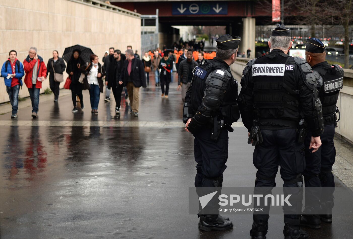 Football. Friendly. France vs Russia