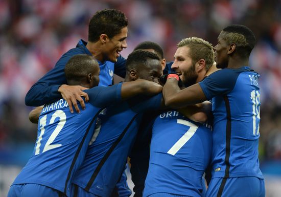 Football. Friendly. France vs Russia