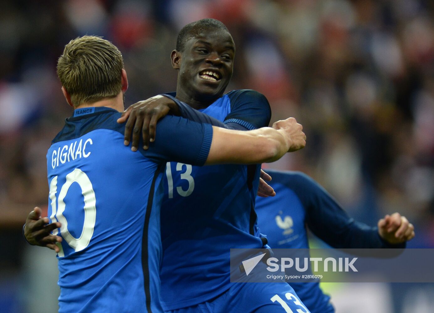 Football. Friendly. France vs Russia