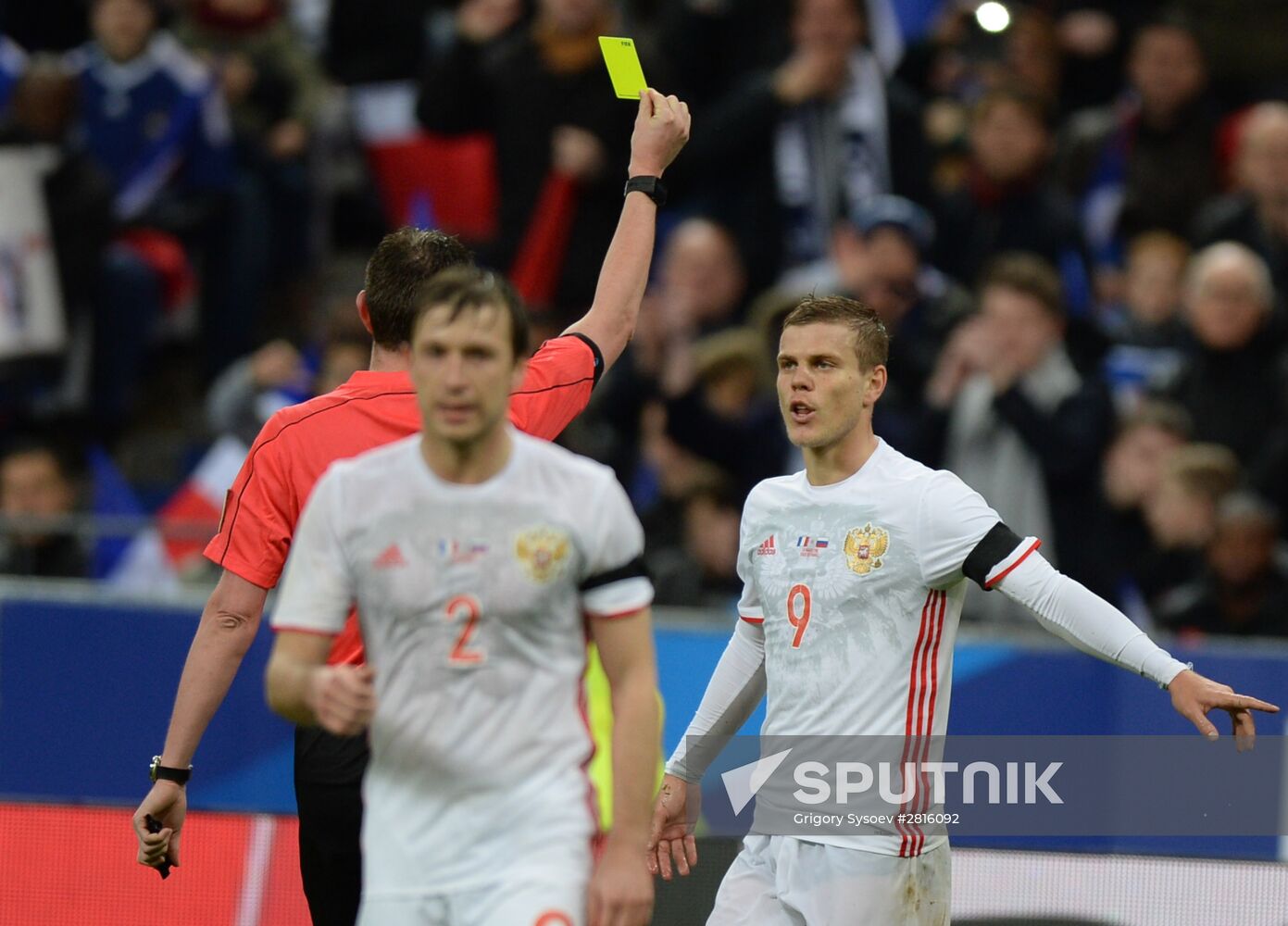 France vs. Russia friendly football match