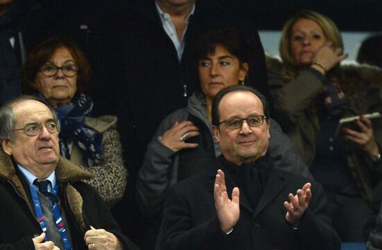 France vs. Russia friendly football match