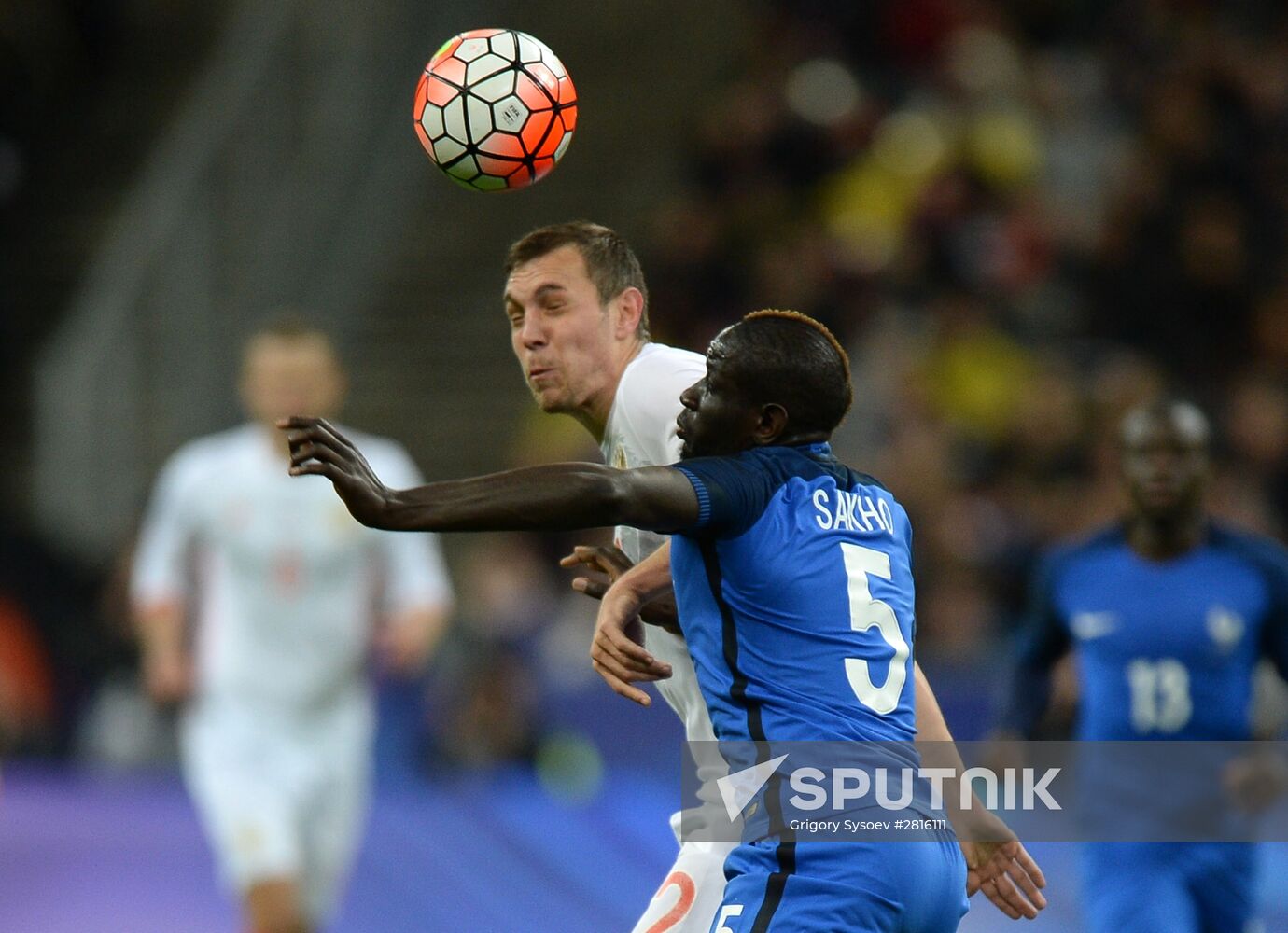 France vs. Russia friendly football match