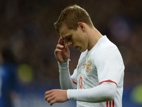 Foorball. Firiendly. France vs Russia