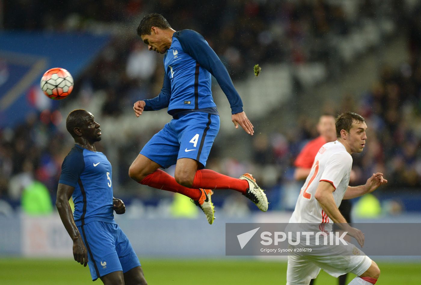 France vs. Russia friendly football match
