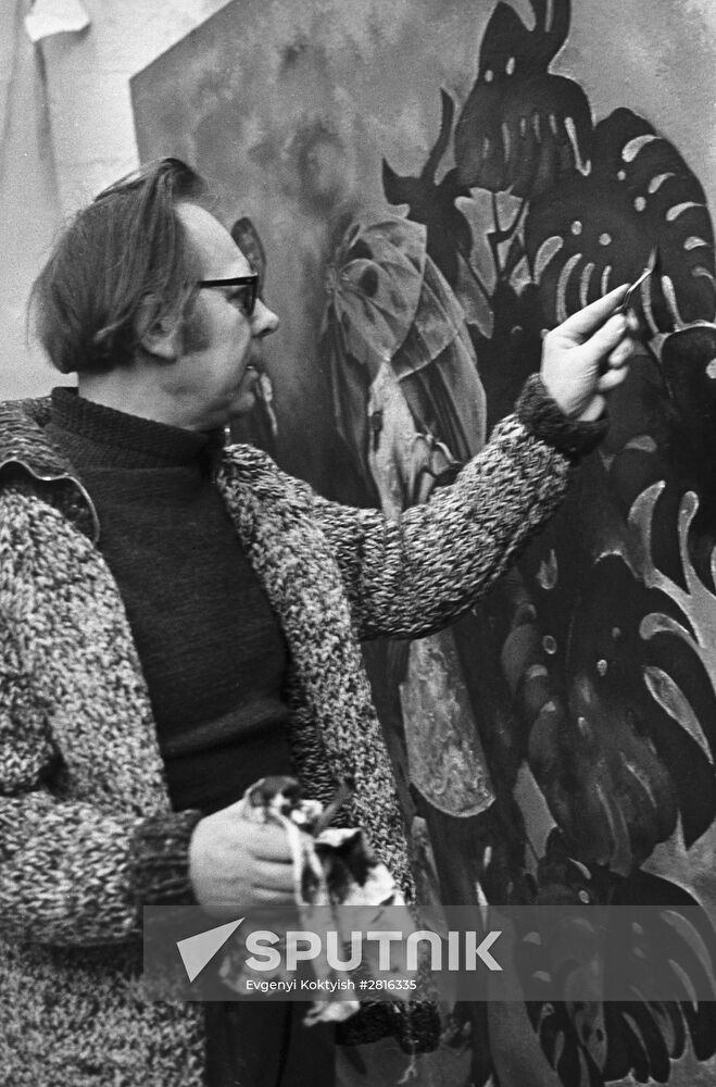Belarusian artist Gevriil Vashchenko