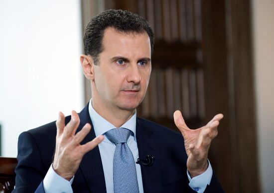 Syrian President Bashar al-Assad's interview with Rossiya Segodnya Director General Dmitry Kiselev