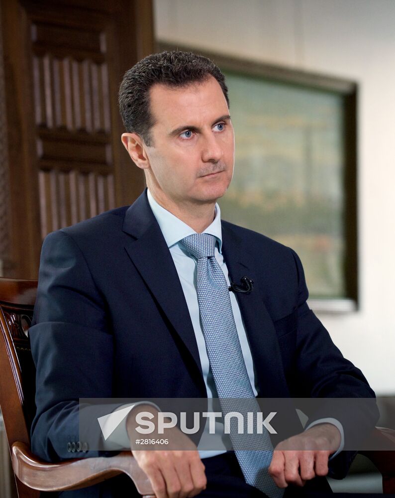 Syrian President Bashar al-Assad's interview with Rossiya Segodnya Director General Dmitry Kiselev