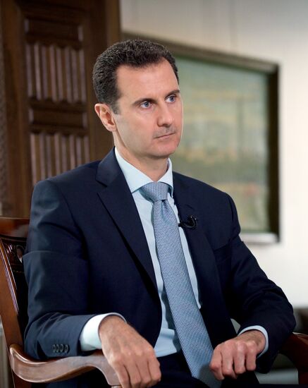 Syrian President Bashar al-Assad's interview with Rossiya Segodnya Director General Dmitry Kiselev