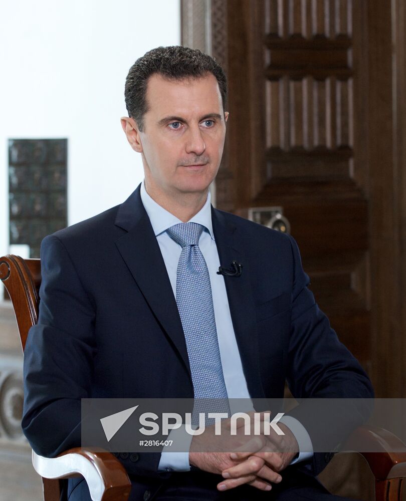 Syrian President Bashar al-Assad's interview with Rossiya Segodnya Director General Dmitry Kiselev