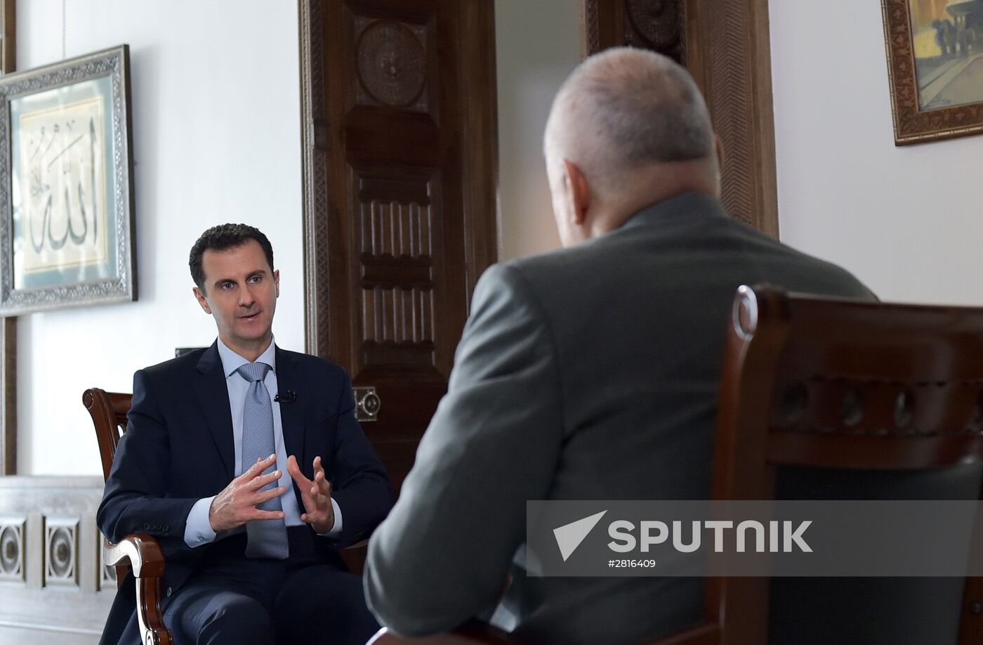 Syrian President Bashar al-Assad's interview with Rossiya Segodnya Director General Dmitry Kiselev
