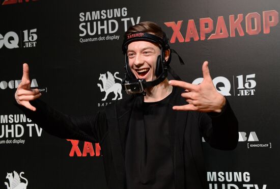 Premiere of producer Timur Bekmambetov's film Hardcore