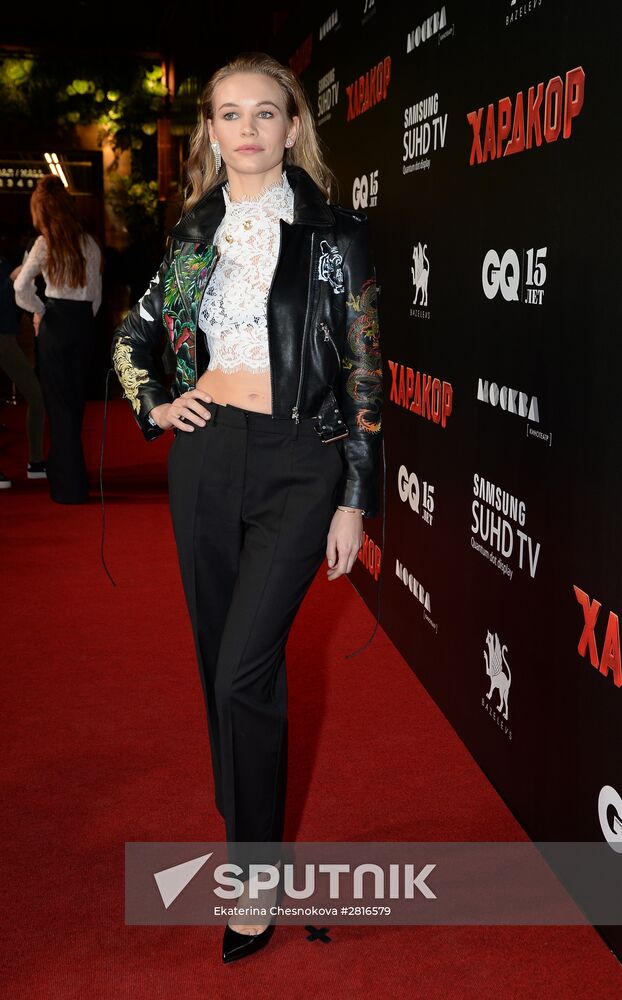 Premiere of producer Timur Bekmambetov's film Hardcore