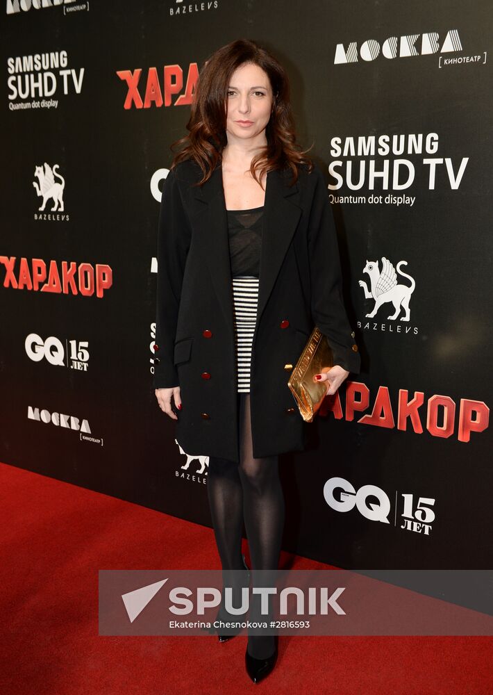 Premiere of producer Timur Bekmambetov's film Hardcore