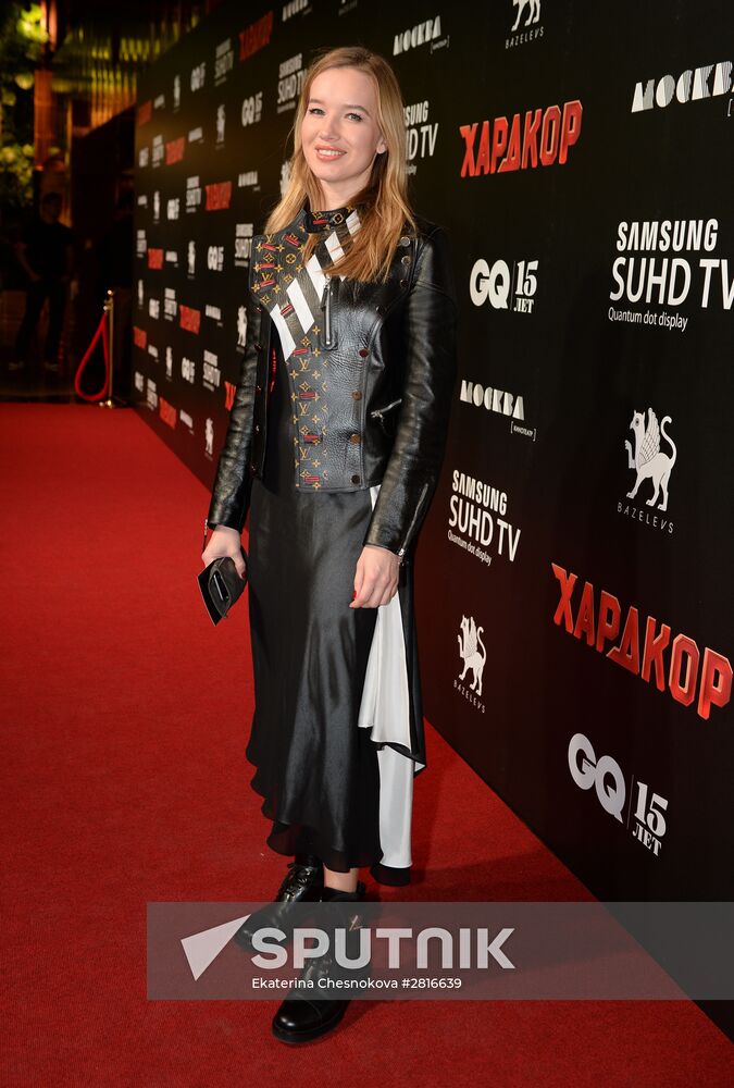 Premiere of producer Timur Bekmambetov's film Hardcore