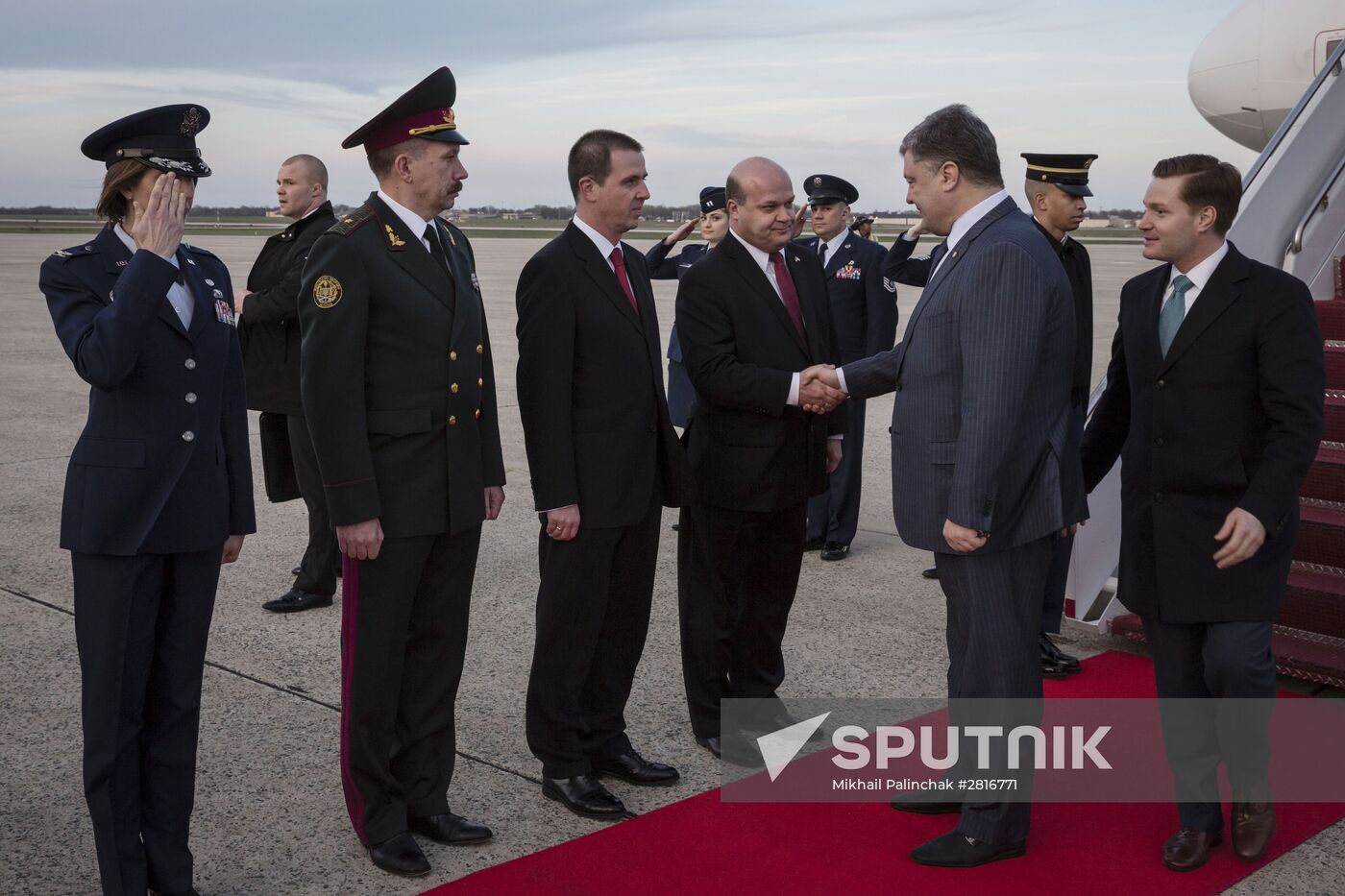Ukrainian President Petro Poroshenko's working visit to the US