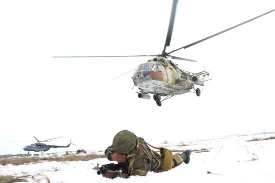 Russia-Belarus joint military exercise in Ulyanovsk Region