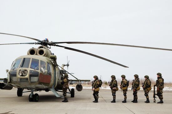 Russia-Belarus joint military exercise in Ulyanovsk Region