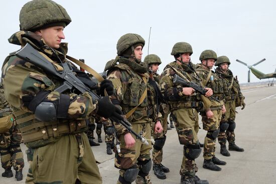 Russia-Belarus joint military exercise in Ulyanovsk Region