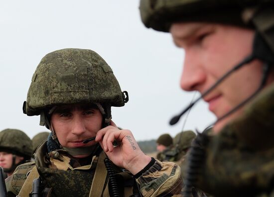 Russia-Belarus joint military exercise in Ulyanovsk Region