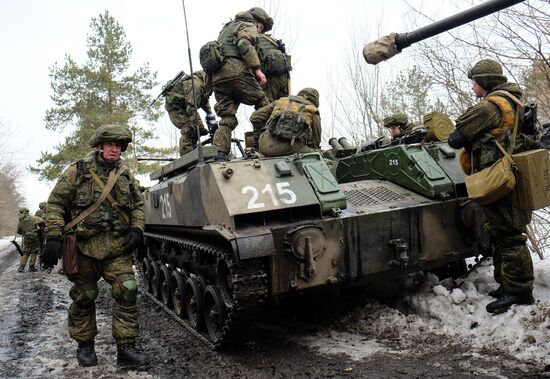 Russia-Belarus joint military exercise in Ulyanovsk Region