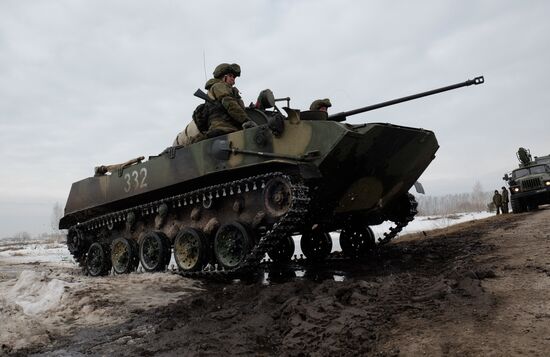 Russia-Belarus joint military exercise in Ulyanovsk Region