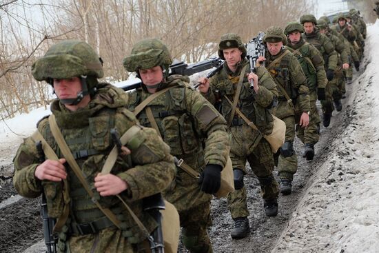 Russia-Belarus joint military exercise in Ulyanovsk Region
