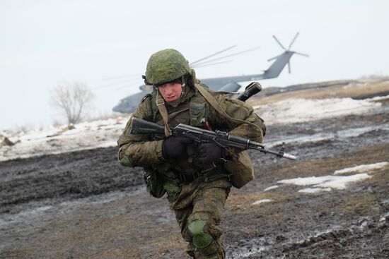 Russia-Belarus joint military exercise in Ulyanovsk Region