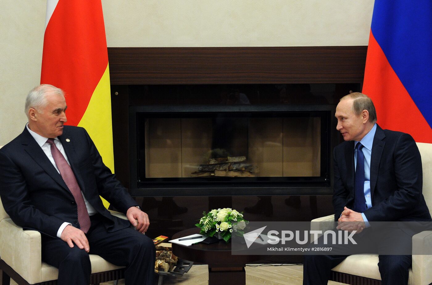 President Vladimir Putin's working meeting with President of South Ossetia Leonid Tibilov