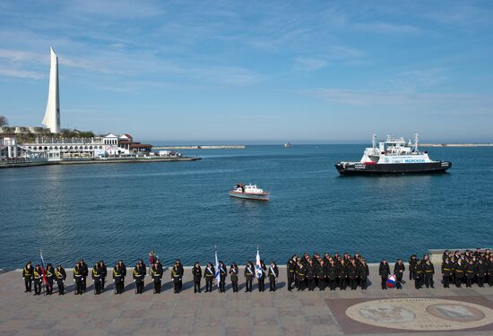 Celebrating 47 years of Black Sea Navy's surface craft division