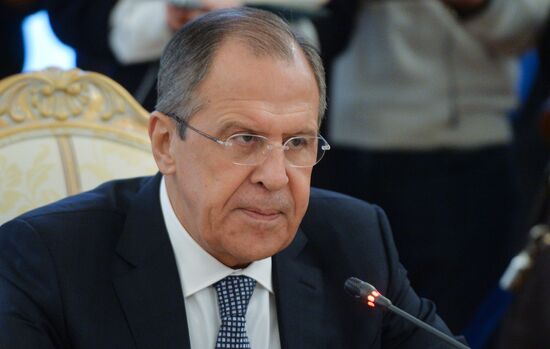 Sergei Lavrov meets with Serbian Foreign Minister Ivica Dacic