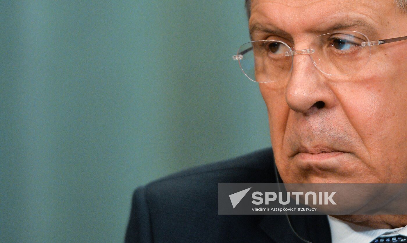 Sergei Lavrov meets with Serbian Foreign Minister Ivica Dacic
