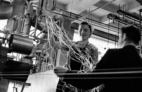 Engels' artificial and synthetic fibre factory