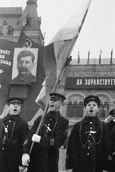 Military parade on Red Square