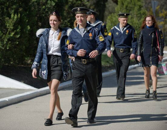 Nakhimov Black Sea Naval Academy celebrates 79th year