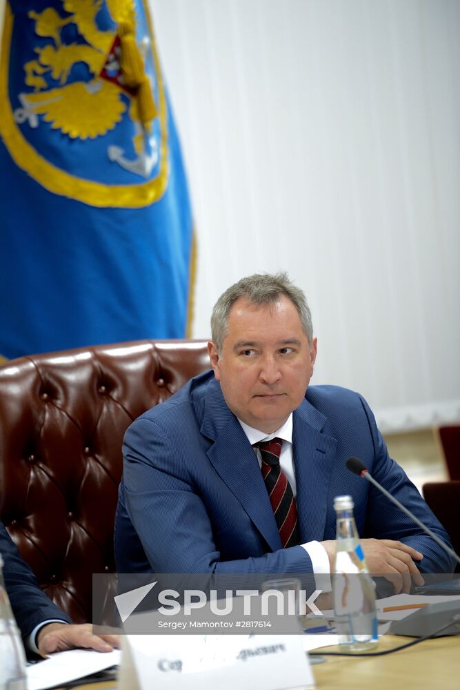 Deputy Prime Minister Rogozin visits Crimea