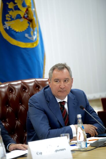 Deputy Prime Minister Rogozin visits Crimea